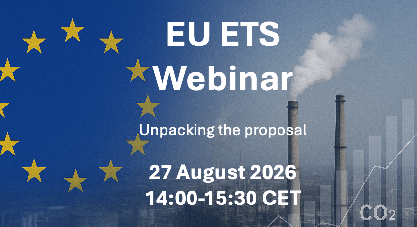 ETS1 webinar by E3G and BACC​